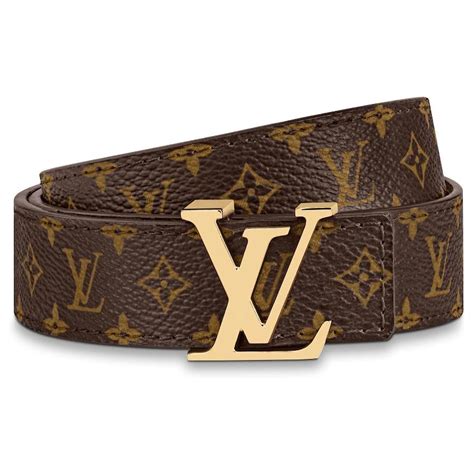 louis vuitton brown belt